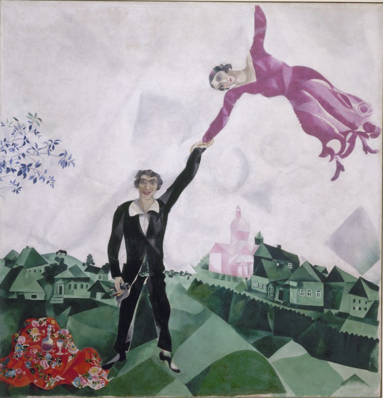7. Chagall. Promenade.